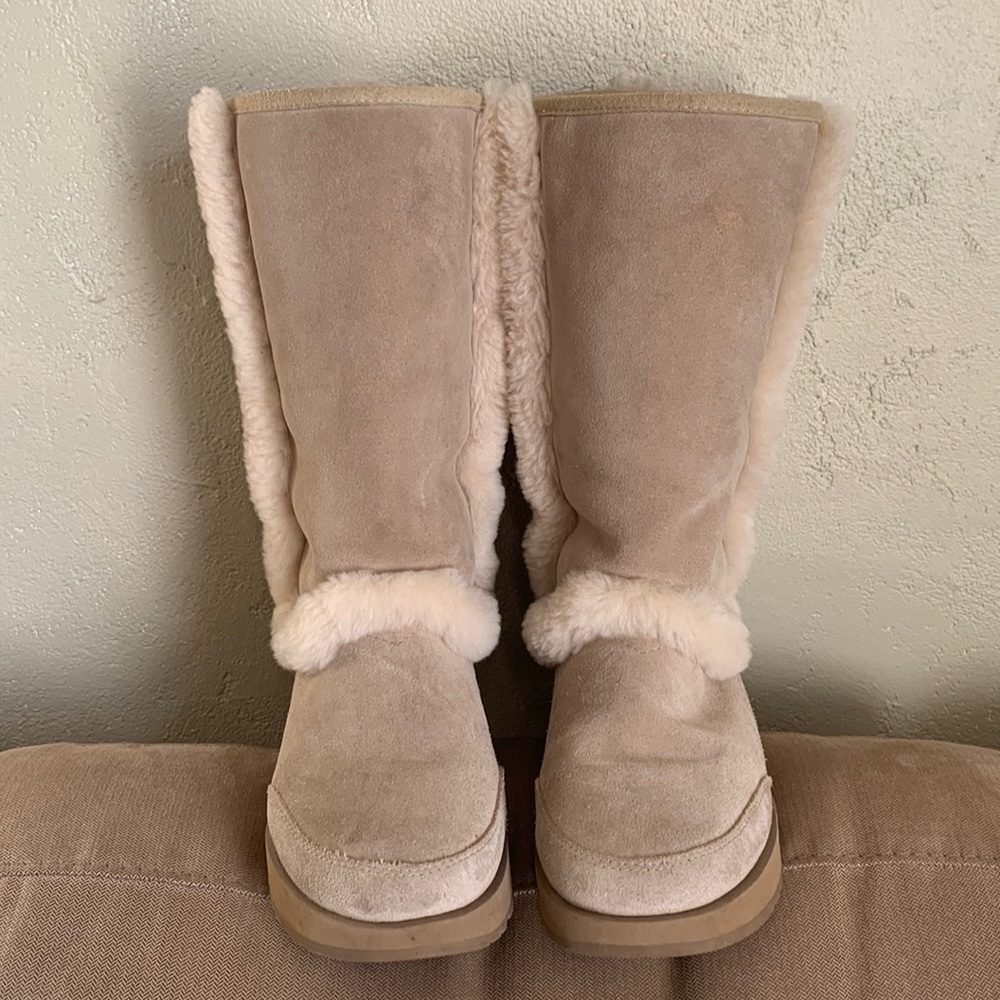 UGG Sunburst Tall Boot in Beige